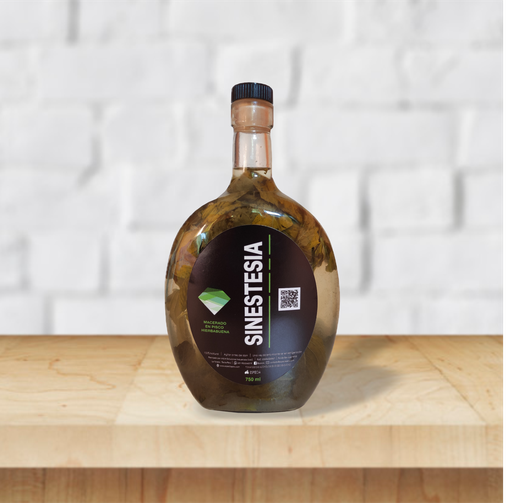 Macerado de Hierbabuena en Pisco 750ml.